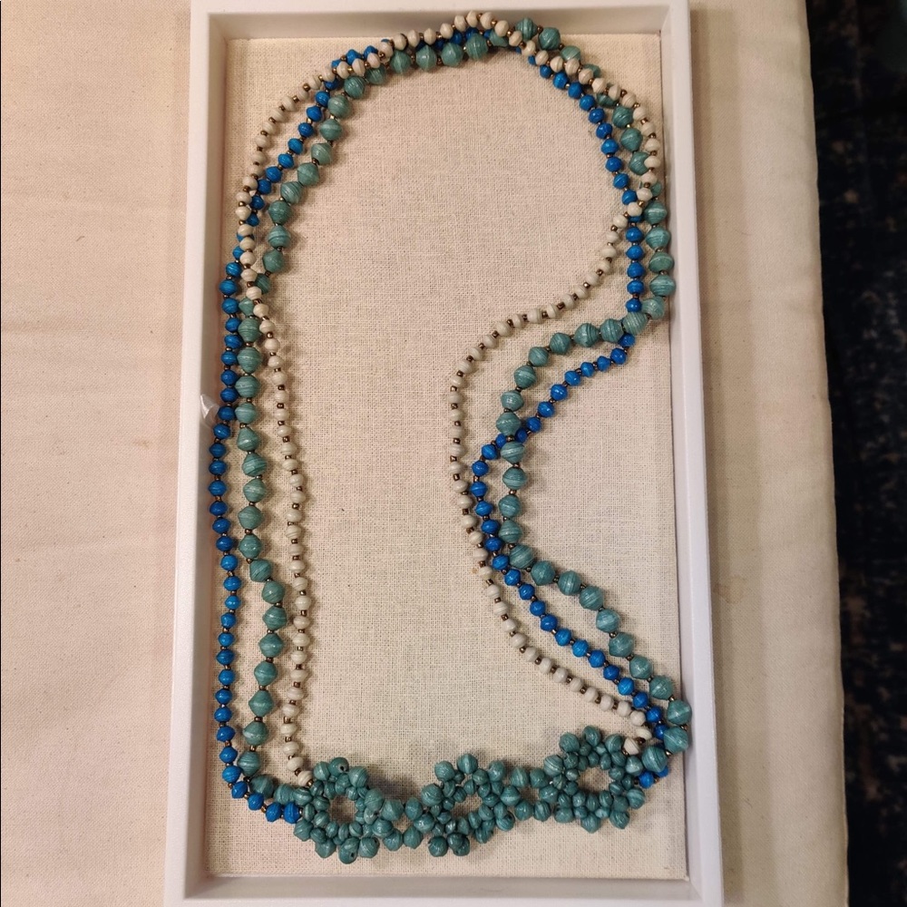 Noonday Collection Bloomed Trio Necklace